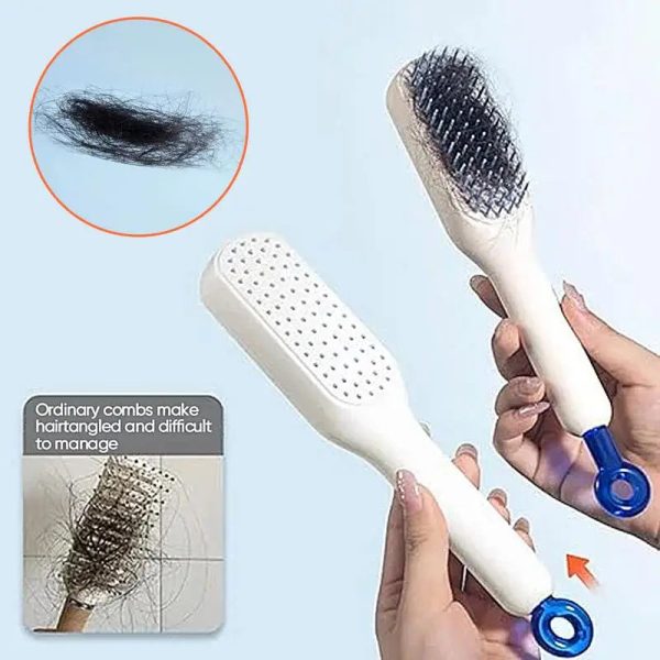 Self Cleaning Scalp Massage Comb Self Cleaning Scalp Massage Comb