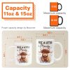 Self Gift Funny Highland Cow Just A Little Moody - Personalized Mug