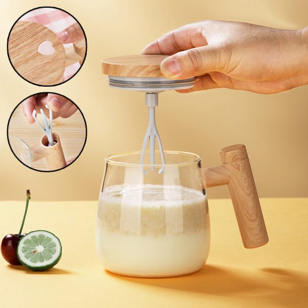 Self Stirring And Heating Mug