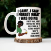 Senior Mom Dad Retired Came Saw Got Distracted When Did I Turn Old - Personalized Mug