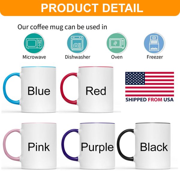 Sewing Is My Therapy - Personalized Accent Mug - Gift For Her, Grandma, Sewing Lovers | NL122