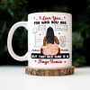 Sexy Couple Roses Are Red The Morning Is Foggy - Personalized Mug Sexy Couple Roses Are Red The Morning Is Foggy - Personalized Mug