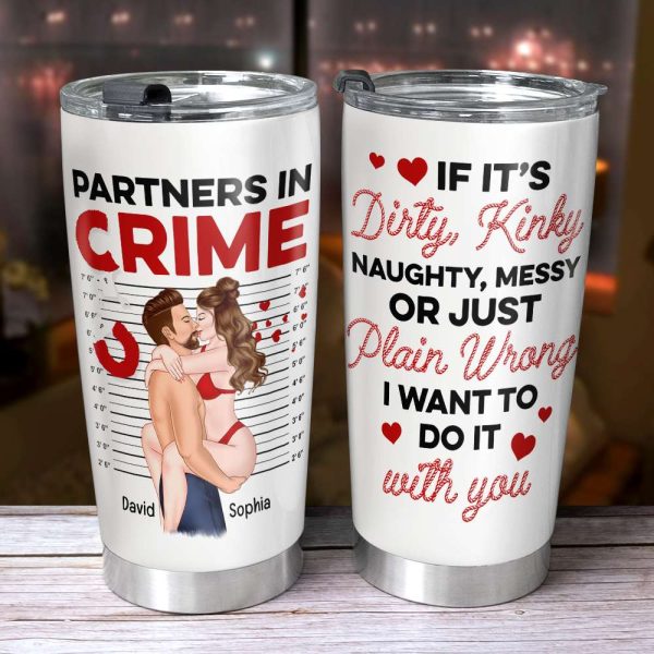 Sexy Partners In Crime, Dirty Kinky Naughty - Personalized Coffee Mug - Funny Gift For Couple Sexy Partners In Crime, Dirty Kinky Naughty - Personalized Coffee Mug - Funny Gift For Couple