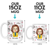 Shaping Minds, Inspiring Futures - Teacher Personalized Custom 3D Inflated Effect Printed Mug - Gift For Teacher Shaping Minds, Inspiring Futures - Teacher Personalized Custom 3D Inflated Effect Printed Mug - Gift For Teacher
