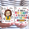 Shaping Minds, Inspiring Futures - Teacher Personalized Custom 3D Inflated Effect Printed Mug - Gift For Teacher Shaping Minds, Inspiring Futures - Teacher Personalized Custom 3D Inflated Effect Printed Mug - Gift For Teacher