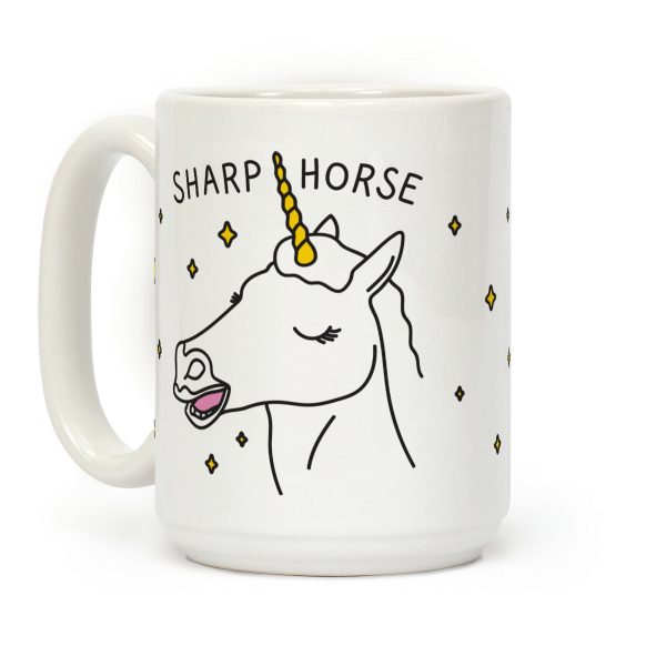 Sharp Horse Coffee Mug Sharp Horse Coffee Mug