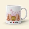 She's Is A Ten Personalized Funny Coffee Mug, Couple Gift She's Is A Ten Personalized Funny Coffee Mug, Couple Gift