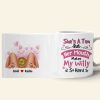 She's Is A Ten Personalized Funny Coffee Mug, Couple Gift She's Is A Ten Personalized Funny Coffee Mug, Couple Gift