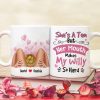 She's Is A Ten Personalized Funny Coffee Mug, Couple Gift She's Is A Ten Personalized Funny Coffee Mug, Couple Gift