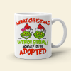 Sibling Mom Said You're Adopted, Personalized White Mug Sibling Mom Said You're Adopted, Personalized White Mug