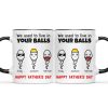 Simple Cute Little Kids We Used To Live - Personalized Accent Mug