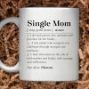 Single Mom Dictionary Definition Coffee Mug Inspirational Gift for Single Mom Single Mom Dictionary Definition Coffee Mug Inspirational Gift for Single Mom