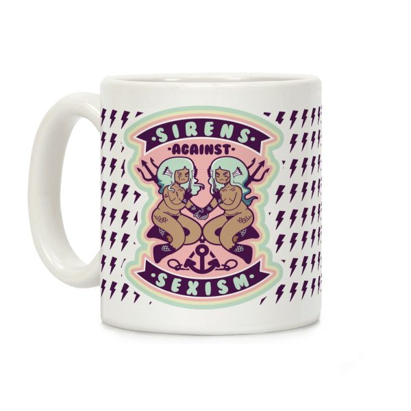 Sirens Against Sexism Coffee Mug Sirens Against Sexism Coffee Mug