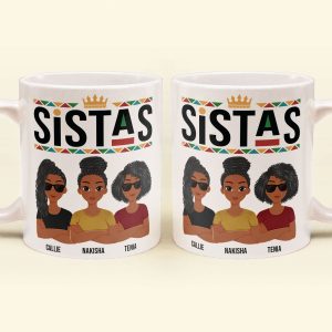 Sistas - New Version - Personalized Mug