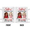 Sisters Annoying Each Other For Years & Still Going Strong - Personalized Custom Coffee Mug - DTG042_MG Sisters Annoying Each Other For Years & Still Going Strong - Personalized Custom Coffee Mug - DTG042_MG