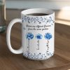 Sisters Are Different Flowers Toile De Jouy Style - Personalized Custom Coffee Mug Sisters Are Different Flowers Toile De Jouy Style - Personalized Custom Coffee Mug