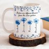 Sisters Are Different Flowers Toile De Jouy Style - Personalized Custom Coffee Mug Sisters Are Different Flowers Toile De Jouy Style - Personalized Custom Coffee Mug