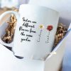Sisters Are Diffrent Flowers From The Same Garden Personalized Mug, Long Distance Togetherness Birthday Christmas Gift For Sisters, Siblings Sisters Are Diffrent Flowers From The Same Garden Personalized Mug, Long Distance Togetherness Birthday Christmas Gift For Sisters, Siblings