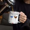 Sisters Are Like Butterflies - Personalized White Edge-to-Edge Mug