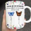 Sisters Are Like Butterflies - Personalized White Edge-to-Edge Mug