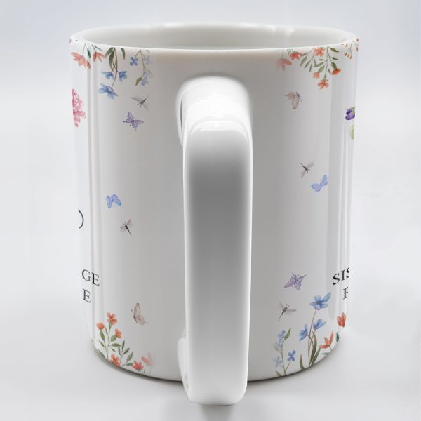 Sisters By Marriage Friends By Choice With Floral Design - Personalized Custom Coffee Mug - BST182_MG Sisters By Marriage Friends By Choice With Floral Design - Personalized Custom Coffee Mug - BST182_MG
