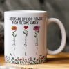 Sisters Ceramic Mug with Floral Illustration, Heartwarming Quote, Perfect Gift for Sisters Sisters Ceramic Mug with Floral Illustration, Heartwarming Quote, Perfect Gift for Sisters