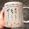 Sisters Ceramic Mug with Floral Illustration, Heartwarming Quote, Perfect Gift for Sisters Sisters Ceramic Mug with Floral Illustration, Heartwarming Quote, Perfect Gift for Sisters