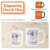 Sisters Different Flowers From The Same Garden - Personalized Mug Sisters Different Flowers From The Same Garden - Personalized Mug