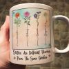 Sisters Different Flowers From The Same Garden - Personalized Mug Sisters Different Flowers From The Same Garden - Personalized Mug