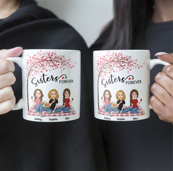 Sisters Forever - Limited Edition - Personalized Mug Sisters Forever - Limited Edition - Personalized Mug