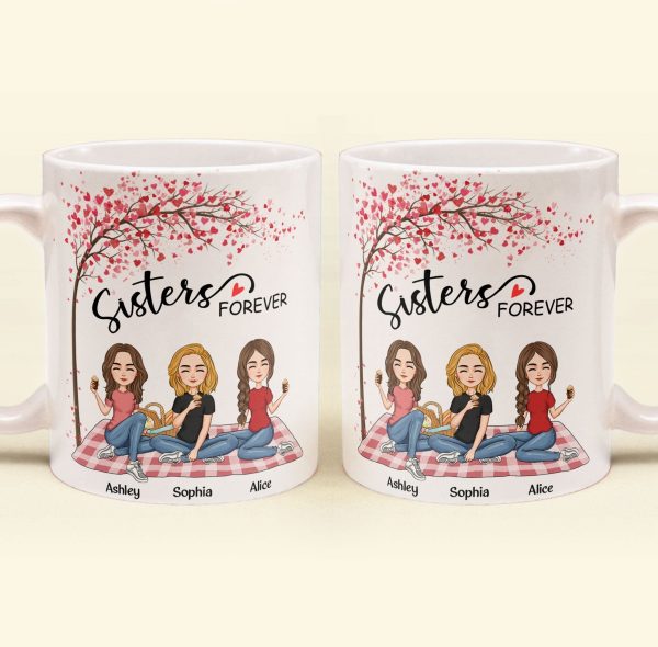 Sisters Forever - Limited Edition - Personalized Mug Sisters Forever - Limited Edition - Personalized Mug