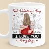 Sit On My Face I Mean I Love You - Couple Personalized Custom Mug - Valentine Gift For Husband Wife, Anniversary Sit On My Face I Mean I Love You - Couple Personalized Custom Mug - Valentine Gift For Husband Wife, Anniversary