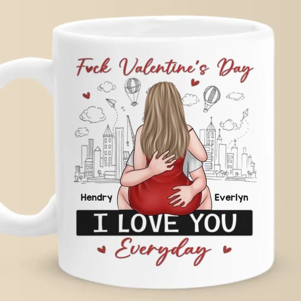 Sit On My Face I Mean I Love You - Couple Personalized Custom Mug - Valentine Gift For Husband Wife, Anniversary Sit On My Face I Mean I Love You - Couple Personalized Custom Mug - Valentine Gift For Husband Wife, Anniversary