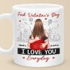 Sit On My Face I Mean I Love You - Couple Personalized Custom Mug - Valentine Gift For Husband Wife, Anniversary Sit On My Face I Mean I Love You - Couple Personalized Custom Mug - Valentine Gift For Husband Wife, Anniversary