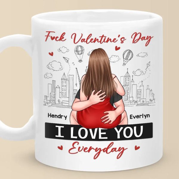 Sit On My Face I Mean I Love You - Couple Personalized Custom Mug - Valentine Gift For Husband Wife, Anniversary Sit On My Face I Mean I Love You - Couple Personalized Custom Mug - Valentine Gift For Husband Wife, Anniversary