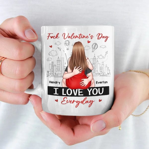 Sit On My Face I Mean I Love You - Couple Personalized Custom Mug - Valentine Gift For Husband Wife, Anniversary Sit On My Face I Mean I Love You - Couple Personalized Custom Mug - Valentine Gift For Husband Wife, Anniversary