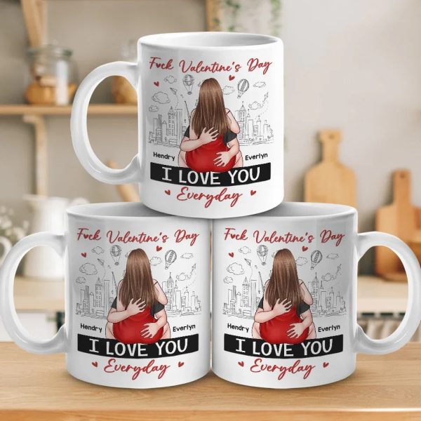 Sit On My Face I Mean I Love You - Couple Personalized Custom Mug - Valentine Gift For Husband Wife, Anniversary Sit On My Face I Mean I Love You - Couple Personalized Custom Mug - Valentine Gift For Husband Wife, Anniversary