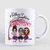 Sitting Under Tree Doll Mother And Daughters Personalized Mug