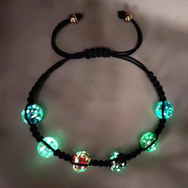 Six-colour Glass Luminous Bracelet Six-colour Glass Luminous Bracelet