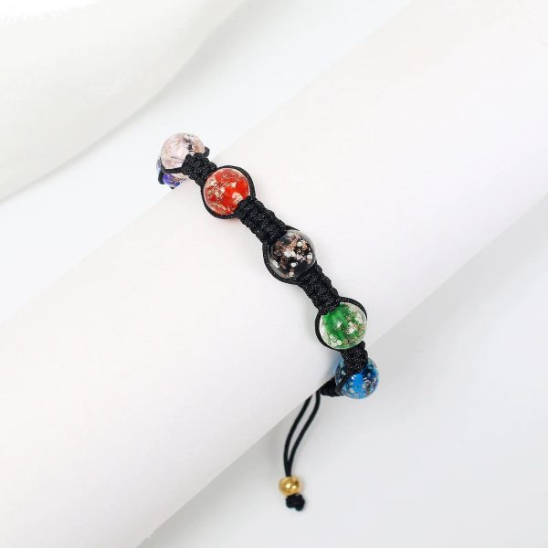 Six-colour Glass Luminous Bracelet Six-colour Glass Luminous Bracelet