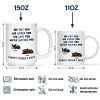Sleeping Dog I Love You Dad - Personalized Mug Sleeping Dog I Love You Dad - Personalized Mug