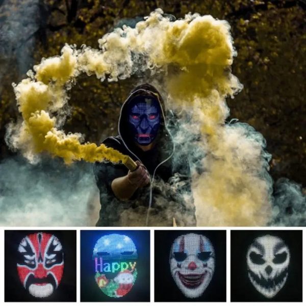 Smart Bluetooth Led Face Mask Smart Bluetooth Led Face Mask
