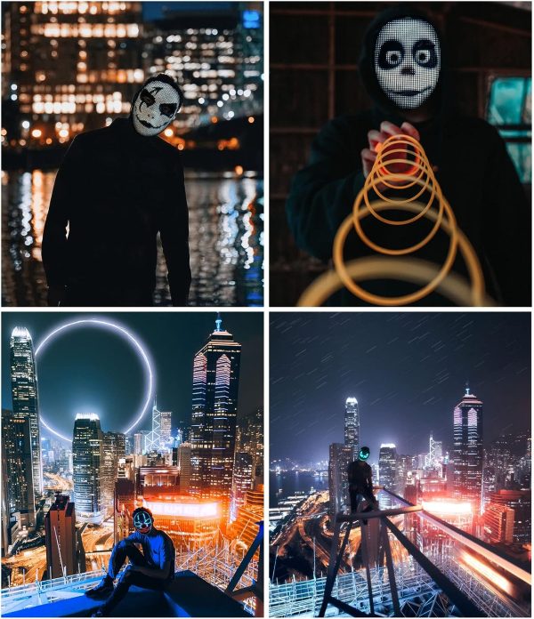 Smart Bluetooth Led Face Mask Smart Bluetooth Led Face Mask