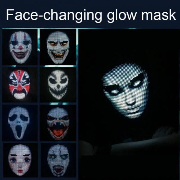 Smart Bluetooth Led Face Mask Smart Bluetooth Led Face Mask