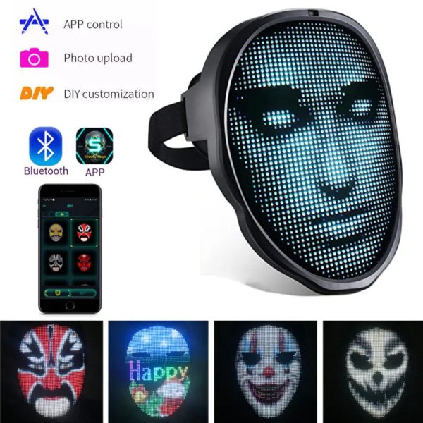 Smart Bluetooth Led Face Mask Smart Bluetooth Led Face Mask