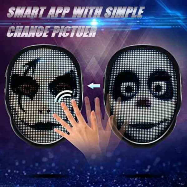 Smart Bluetooth Led Face Mask Smart Bluetooth Led Face Mask