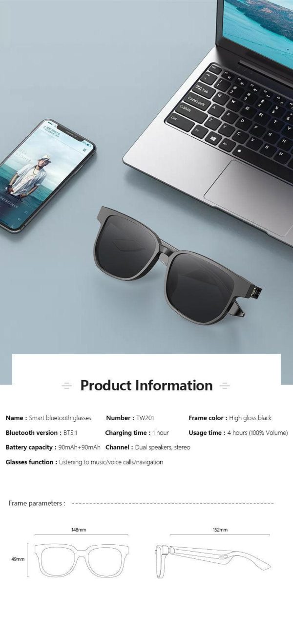 Smart Glasses Bluetooth Call Music Outdoor Ar Glasses Smart Glasses Bluetooth Call Music Outdoor Ar Glasses