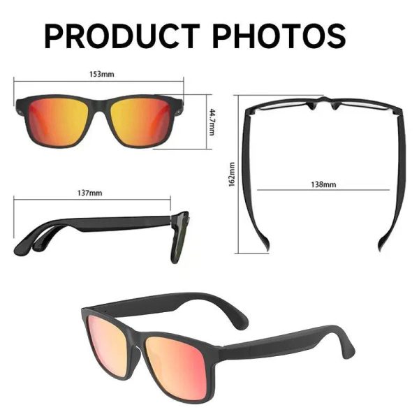 Smart Glasses With Voice Call, Music & Touch Control Smart Glasses With Voice Call, Music & Touch Control