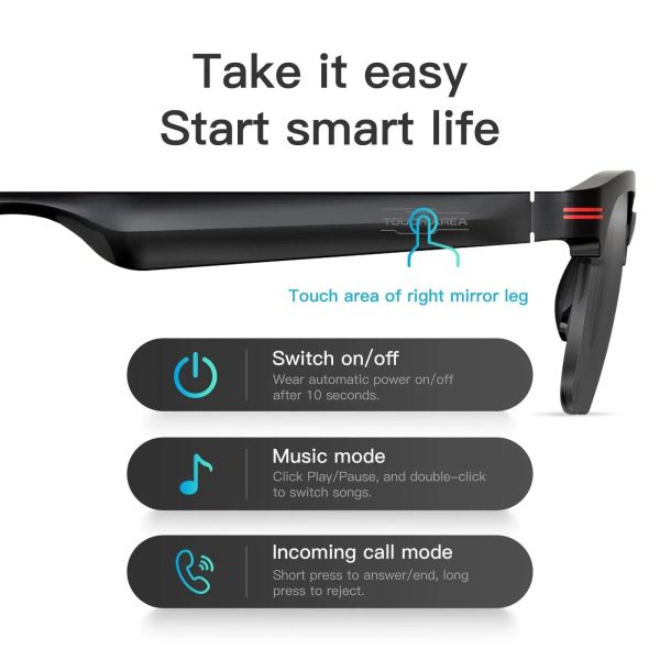 Smart Glasses With Wireless Call And Music Smart Glasses With Wireless Call And Music