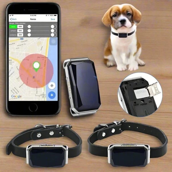 Smart Pet Tracker Collar With Sim Card Slot Smart Pet Tracker Collar With Sim Card Slot